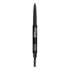 Make Up For Ever Aqua Resist Waterproof Eyebrow Filler Pencil 50 Black Brown 0.009 oz/ 0.27 G In Dark Brown