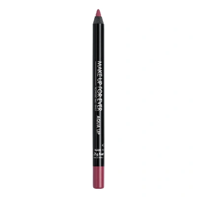 Make Up For Ever Aqua Lip Waterproof Lipliner Pencil 10c Matte Raspberry 0.04 oz/ 1.2 G