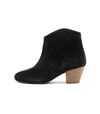 ISABEL MARANT SHOES DICKER BOOT IN FADED BLACK
