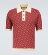 GUCCI OUVERTURE SHORT-SLEEVED POLO SHIRT,P00583881