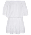 Melissa Odabash Michelle Off-shoulder Minidress In White
