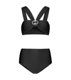 GUCCI EMBELLISHED STRETCH-JERSEY BIKINI,P00584080