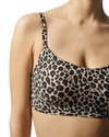 CHANTELLE LEOPARD-PRINT SOFT STRETCH PADDED BRALETTE,PROD166370276