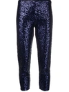 NORMA KAMALI NORMA KAMALI TROUSERS BLUE