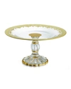 ARTE ITALICA VETRO GOLD PETITE CAKE STAND,PROD235960047