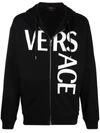 VERSACE LOGO印花连帽衫