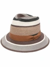 PAUL SMITH PAUL SMITH MEN'S BROWN POLYESTER HAT,M1A744FFH63102 M