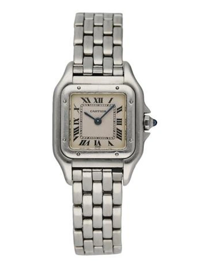 Cartier Panthere 1320 Stainless Steel Ladies Watch In Not Applicable