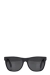 RETROSUPERFUTURE CLASSIC SUNGLASSES IN BLACK PVC,PG9nero matto