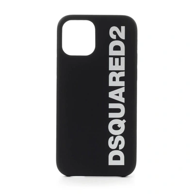 Dsquared2 Iphone 12 Pro Black Case With Logo