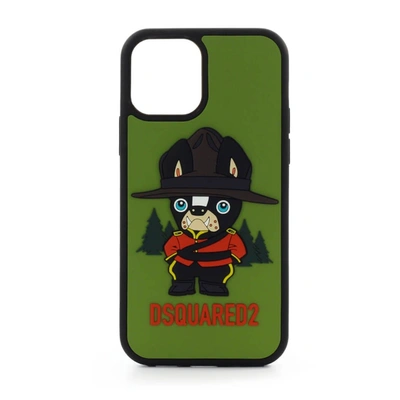 Dsquared2 Mascotte Green Iphone 12 Pro Cover