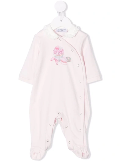 Monnalisa Babies' Cupcake-print Pyjamas In Pink