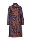 La Doublej Patterned-jacquard Single-breasted Coat In Jacquard Selva Forest
