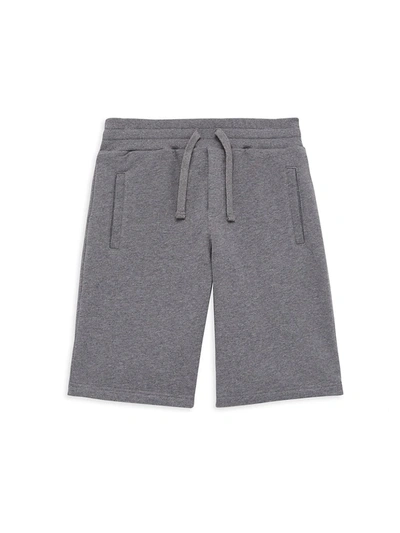 Dolce & Gabbana Kids' Little Boy's Jersey Shorts In Melange Grey