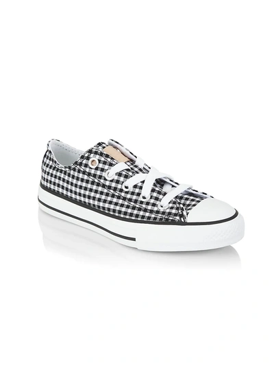 Converse Girls' Chuck Taylor All Star Low-top Sneakers - Toddler, Little Kid, Big Kid In Black/white