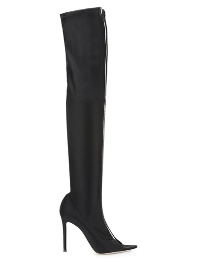 Gianvito Rossi Hiroko Cuissard Over-the-knee Boots In Black