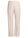 AGNONA WOOL ELASTICIZED CHINO PANTS,400014425578