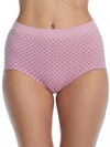 Bali One Smooth U Brief In Sparkling Mauve