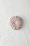 Urban Outfitters Round Pintuck Pillow In Crimson