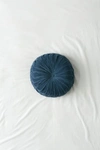 Urban Outfitters Round Pintuck Pillow In Tinted Denim