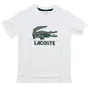 Lacoste Kids T-shirt For Boys In White