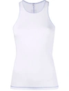 MCQ BY ALEXANDER MCQUEEN RIBBED SLEEVELESS TOP