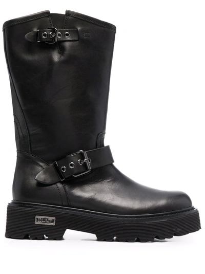 Cult Slash 3201 Leather Boot In Black