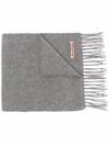 ACNE STUDIOS SKINNY WOOL SCARF