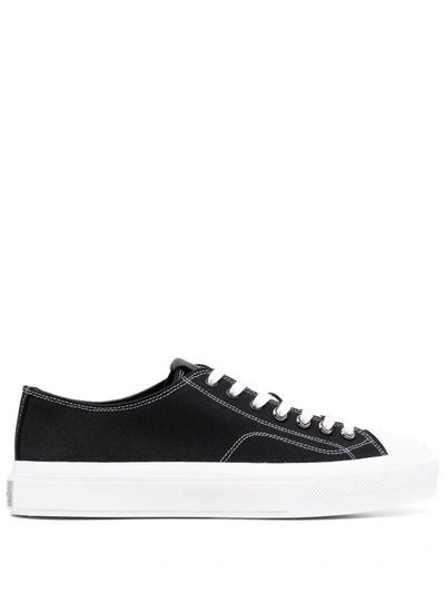 Givenchy Sneakers City Canvas And Leather Low-top Trainers
