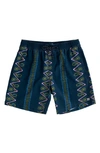 Billabong Sundays Layback Swim Trunks In Indigo