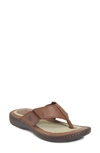 Born B?rn Corvo Flip Flop In Dark Brown