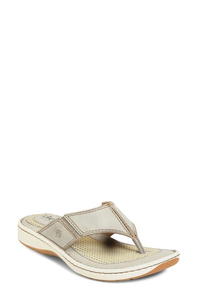 Born Corvo Flip Flop In Grey