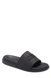 Alexander Mcqueen Hybrid Logo Slide Sandal In Black