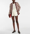 GUCCI INTERLOCKING G JERSEY SHORTS,P00584029