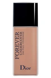 Dior Skin Forever Undercover 24-hour Full Coverage Liquid Foundation In 044 Dark Almond