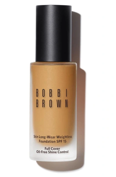 Bobbi Brown Skin Long-wear Weightless Liquid Foundation Broad-spectrum Spf 15, 1 oz In W-054 Natural Tan
