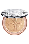 Dior Skin Nude Luminizer Shimmering Glow Powder In 03 Gloden Glow