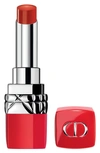 Dior Ultra Rouge Pigmented Hydra Lipstick In 436 Ultra Trouble