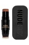 Nudestix Nudies Matte All Over Face Blush & Bronze In Deep Maple Eh