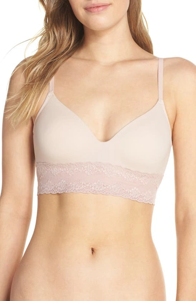 Natori Bliss Perfection Contour Soft Cup Bra In Rose Beige