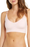 True & Co. True Body Triangle Convertible Strap Bralette In Retro Pink