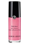 Giorgio Armani Fluid Sheer Glow Enhancer Liquid Highlighter, Bronzer & Blush, 0.6 oz In 08 Soft Pink Blush