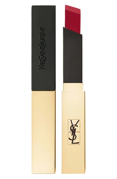 Saint Laurent Rouge Pur Couture The Slim Matte Lipstick In 21 Rouge Paradoxe