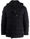 MOORER DOUBLE-BREASTED STYLE PADDED JACKET