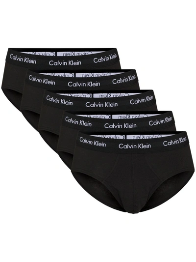 Calvin Klein Underwear Low Rise Trunks (set Of Five) In Black