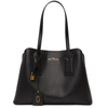 MARC JACOBS BLACK 'THE EDITOR' SHOULDER BAG