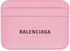 BALENCIAGA PINK CASH CARD HOLDER