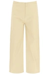 TOTÊME LEATHER WIDE TROUSERS,213 250 600 191