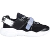 Moschino Teddy Shoes Roller Skates Sneakers In Black