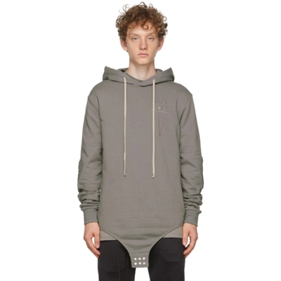 Rick Owens Grey Champion Edition Bodysuit Hoodie ModeSens